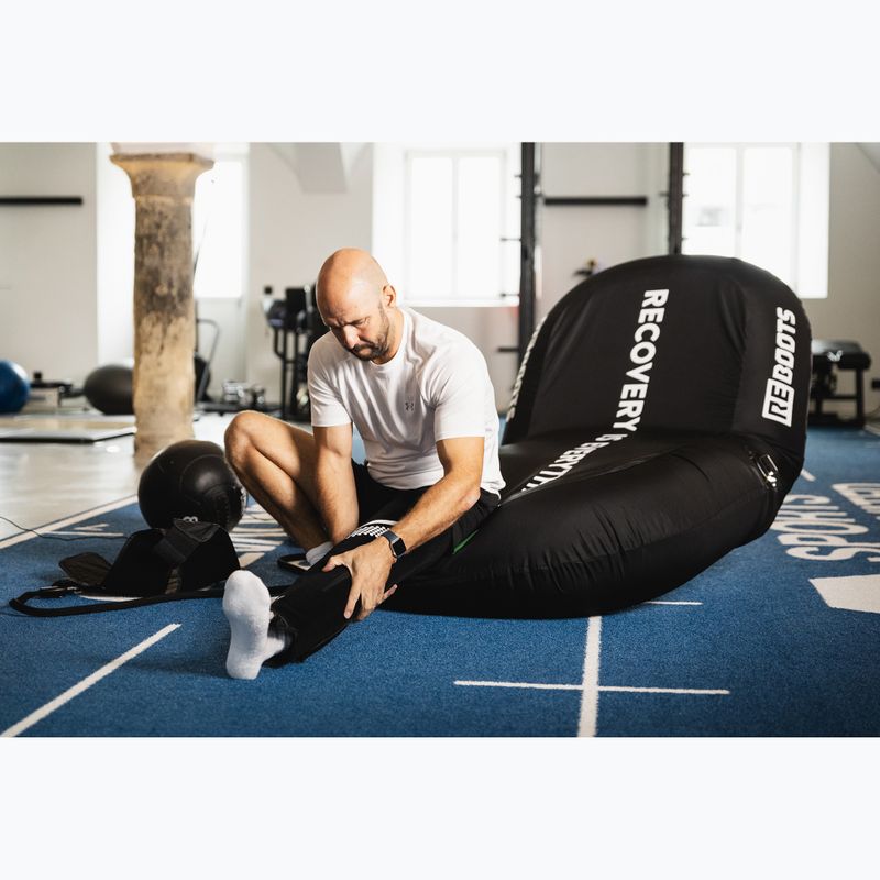 Manschette für Kryotherapie mit Kompression REBOOTS Leg black 3