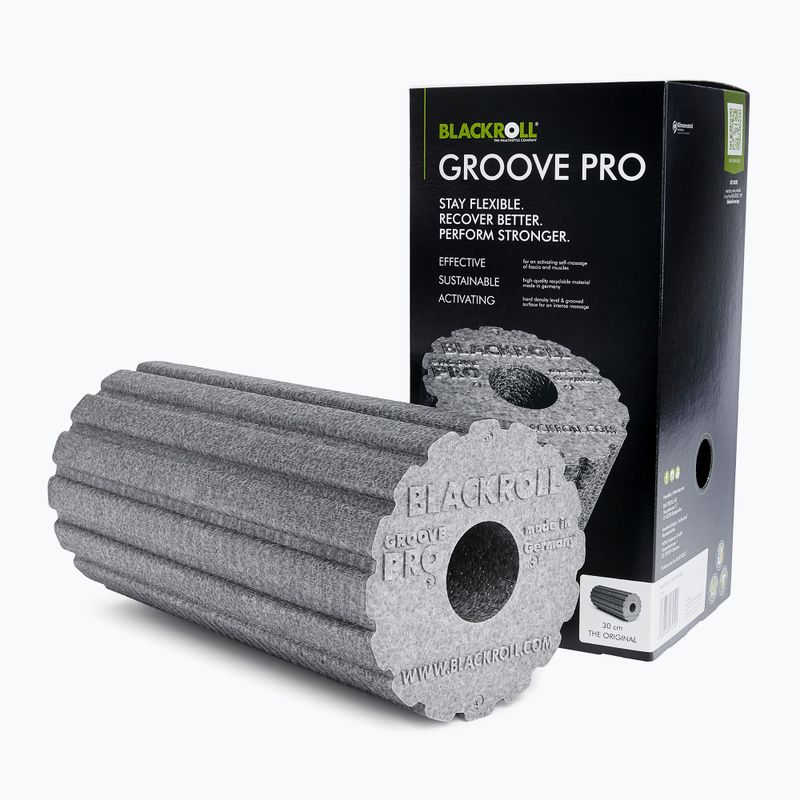 Massage-Roller BLACKROLL Groove Pro grey 2