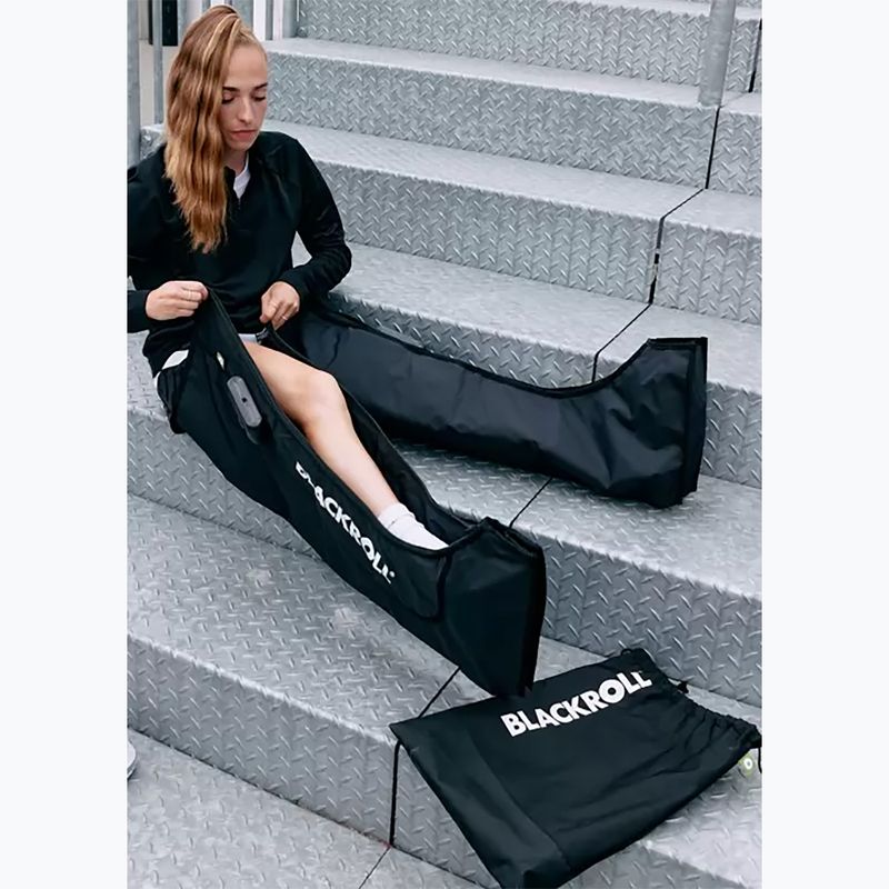 Lange Regenerations-Kompressionsstulpen BLACKROLL Compression Boots black 3