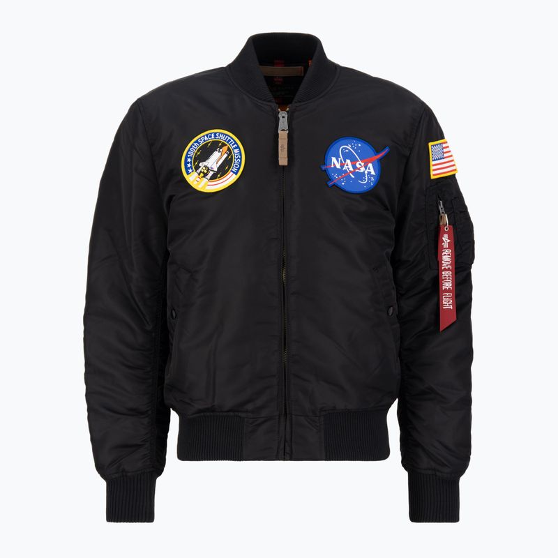 Alpha Industries MA-1 VF NASA Herrenjacke schwarz