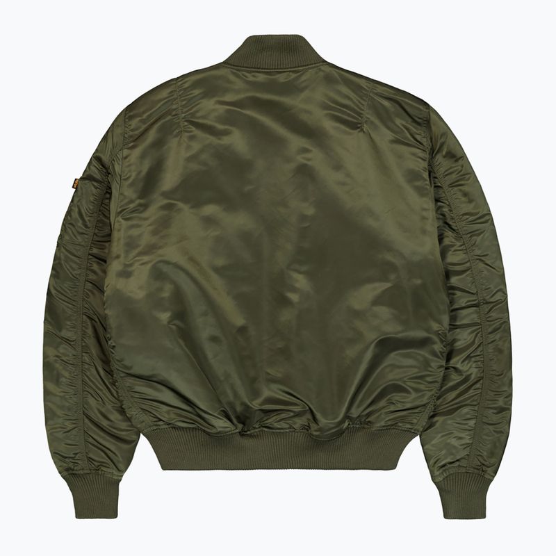 Alpha Industries MA-1 VF 59 Vintage Fit Bomber dunkelgrün Herrenjacke 7
