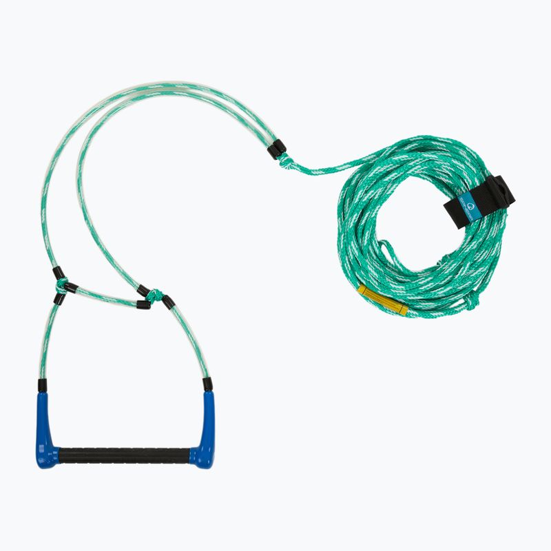 SPINER Schleppseil Monoski Trainer Rope grün/blau 3