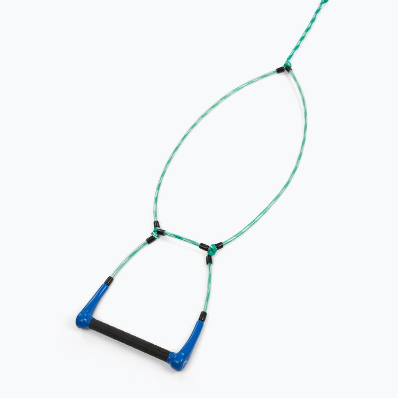 SPINER Schleppseil Monoski Trainer Rope grün/blau 4