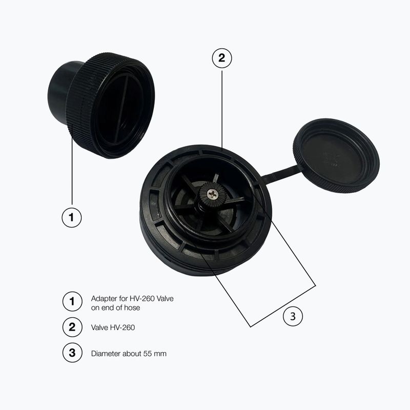 Schlauch für die Pumpe SPINERA EPDM 2mx40mm 2