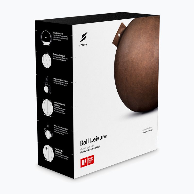 STRYVE Active Ball 65 cm naturbraun 5