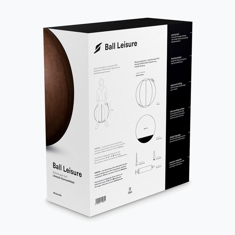 STRYVE Active Ball 65 cm naturbraun 6