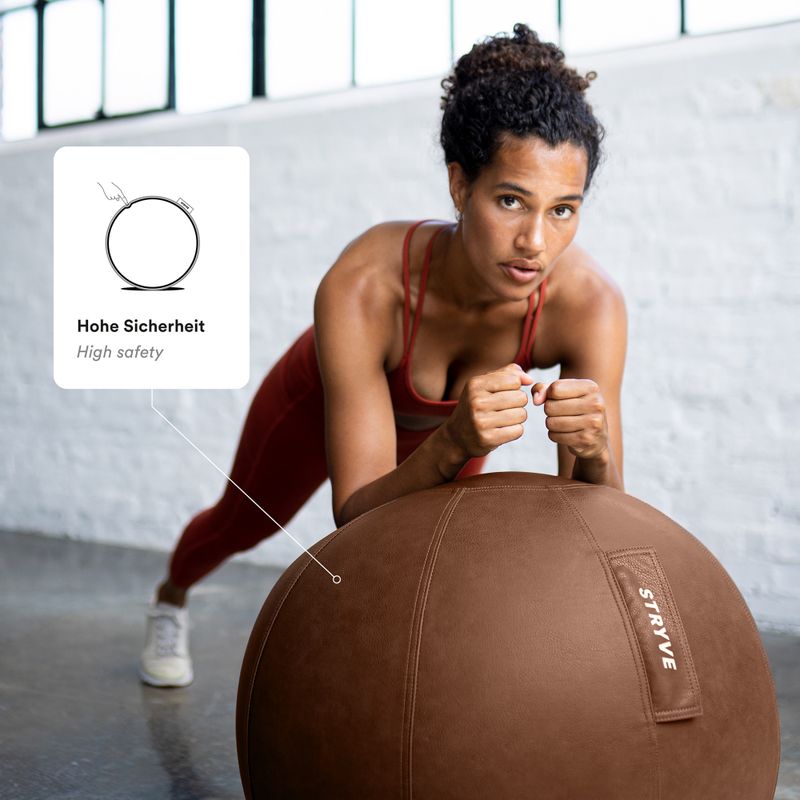 STRYVE Active Ball 65 cm naturbraun 12