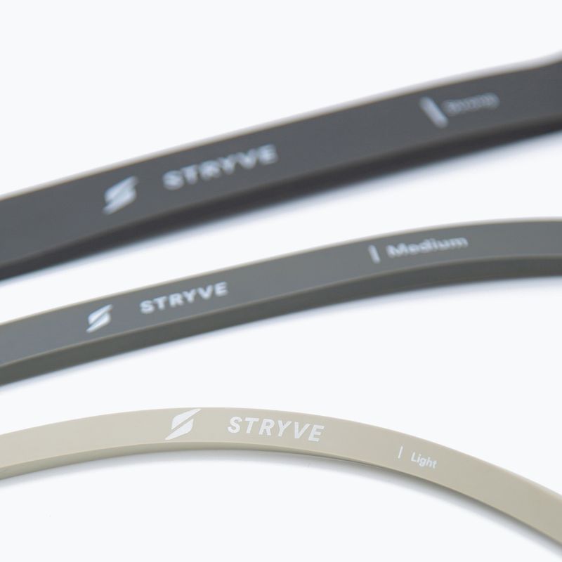 Widerstandsband-Set STRYVE Power Band 3 pack blackgrey/beige 3