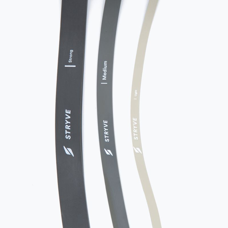 Widerstandsband-Set STRYVE Power Band 3 pack blackgrey/beige 4