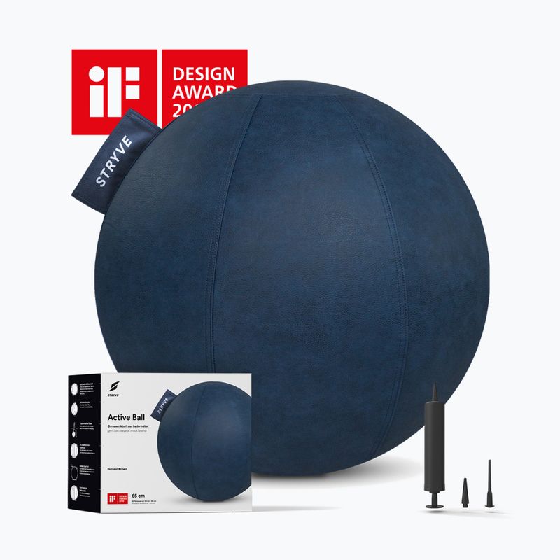 Gymnastikball STRYVE Active 70 cm royal blue 4