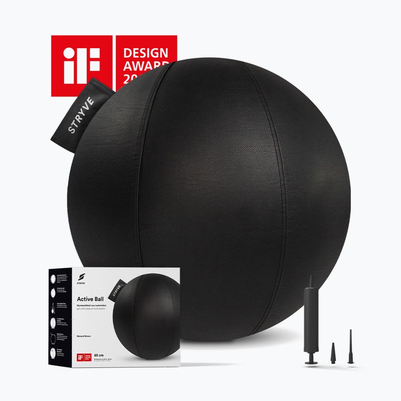 Gymnastikball STRYVE Active 70 cm black 2