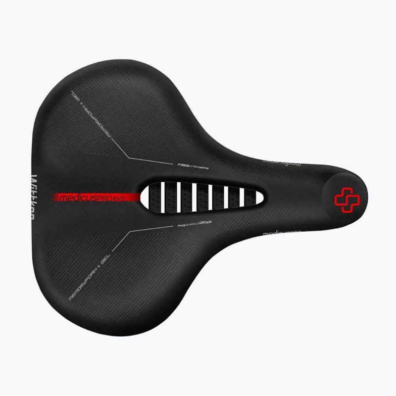 Fahrradsattel Wittkop Medicus PROevo 1.1 City schwarz WT-99969321 6
