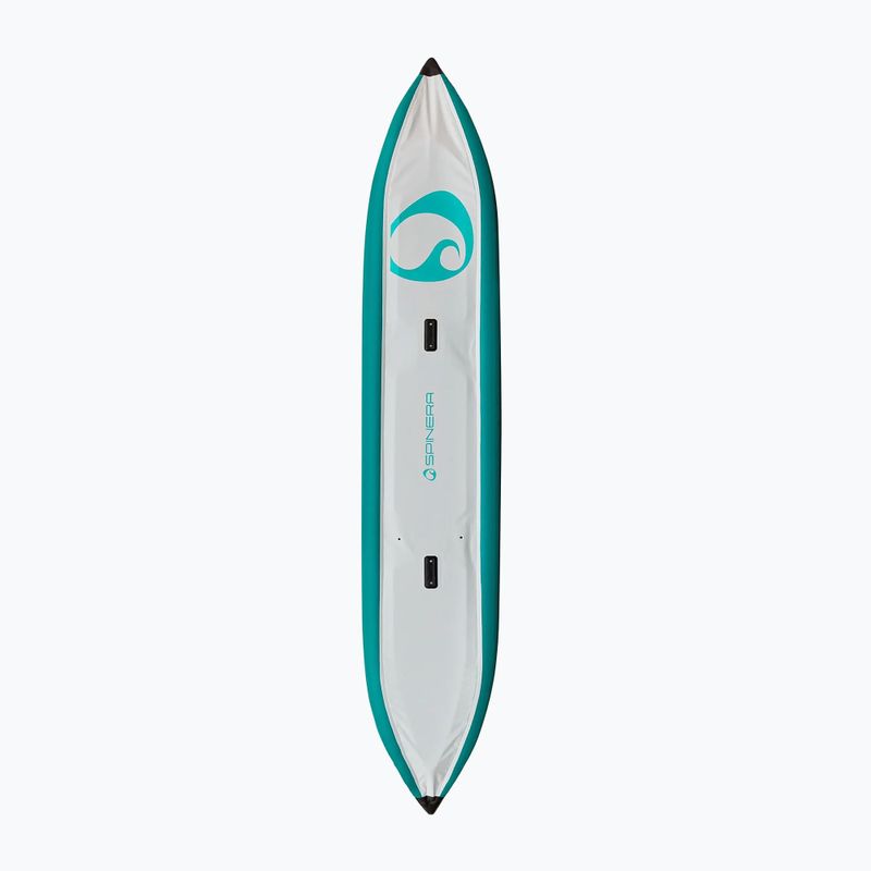 SPINERA Hybris 475 teal/weiß/grau 3-Personen aufblasbares Kajak 3