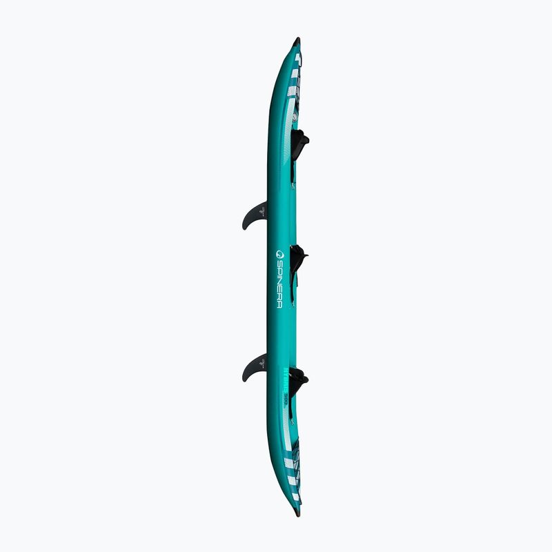 SPINERA Hybris 475 teal/weiß/grau 3-Personen aufblasbares Kajak 4