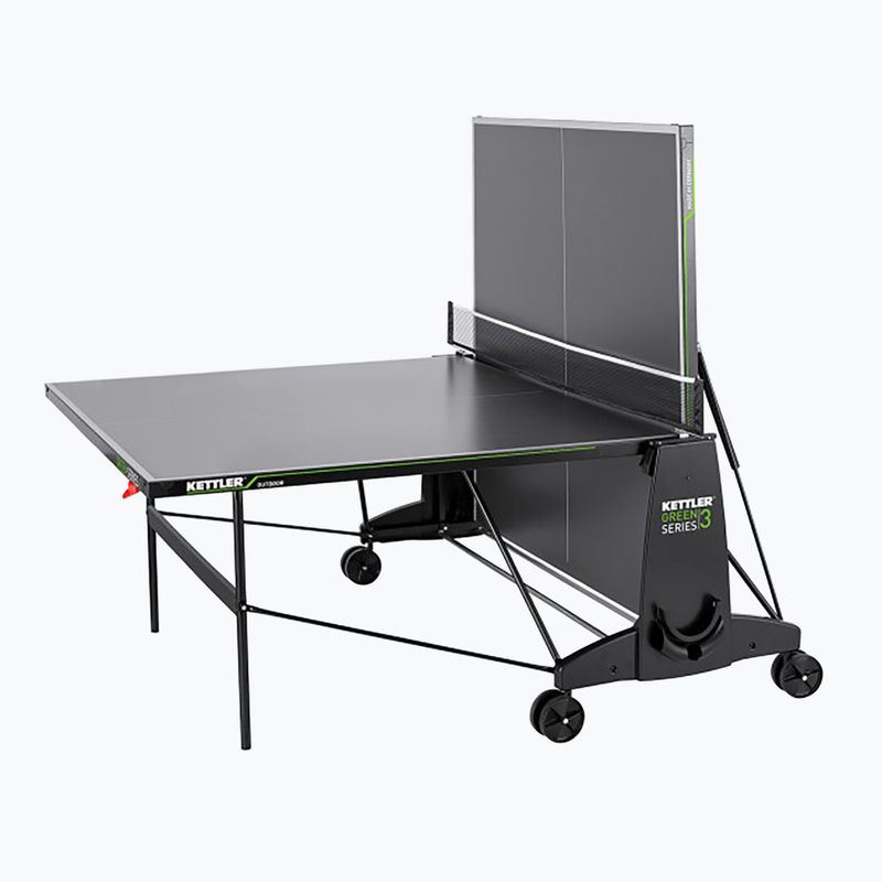 Tischtennisplatte KETTLER Outdoor K3 grau 4124