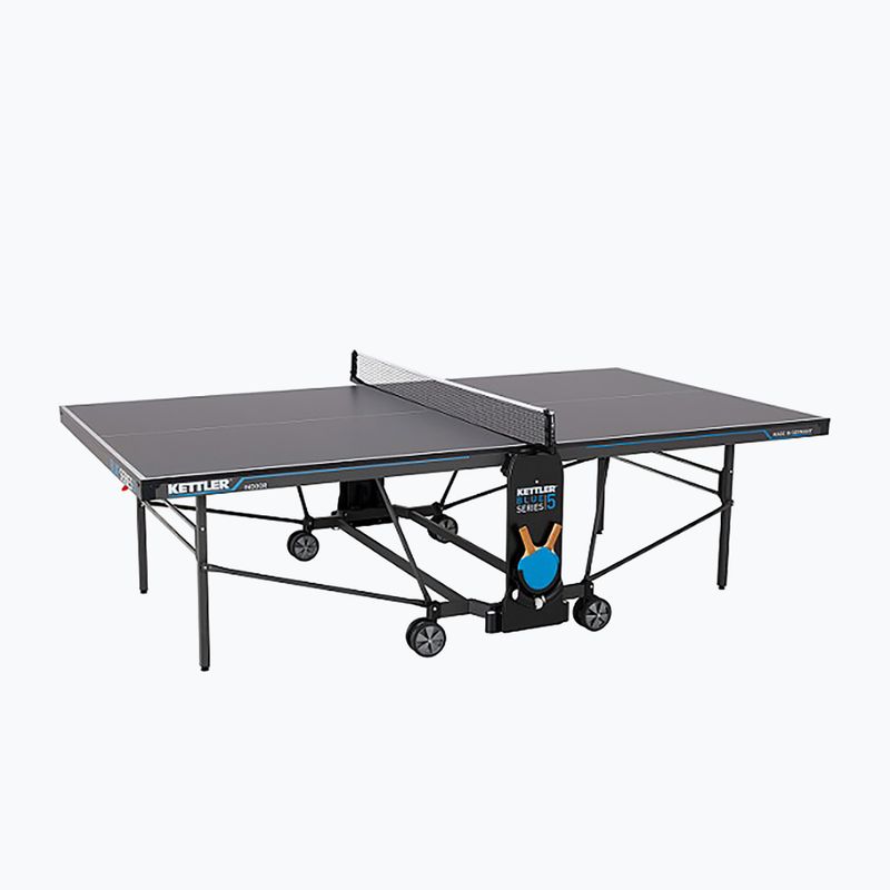 Tischtennisplatte KETTLER Indoor K5 grau 4122 2