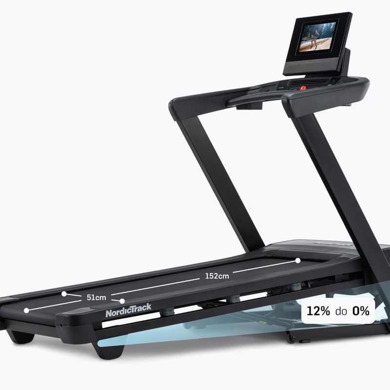 Elektrisches Laufband NordicTrack T10 black 4