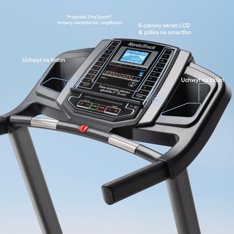 Elektrisches Laufband NordicTrack T Series 6.5 Treadmill black 3