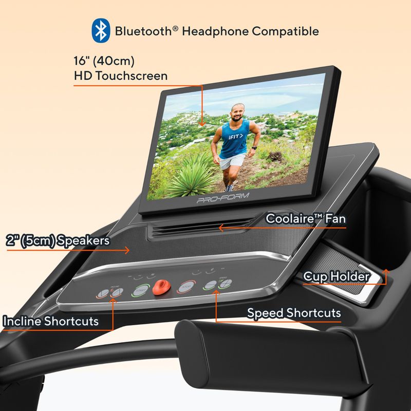 Elektrisches Laufband ProForm Pro 9000 black 6