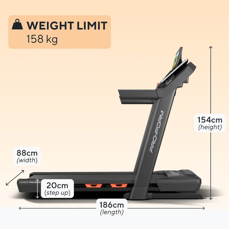 Elektrisches Laufband ProForm Pro 9000 black 7
