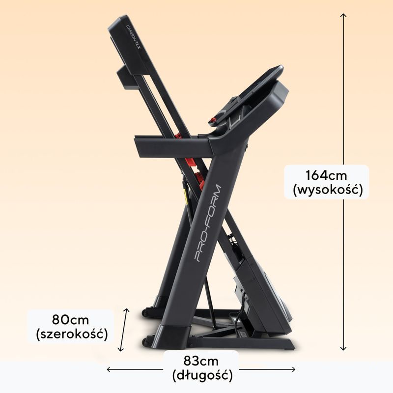 Elektrisches Laufband ProForm Carbon TL black 7