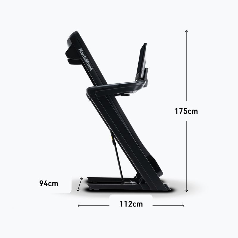 Elektrisches Laufband NordicTrack Commercial 1250 black 10