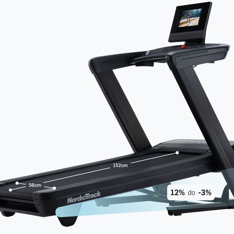 Elektrisches Laufband NordicTrack Commercial 1250 black 11