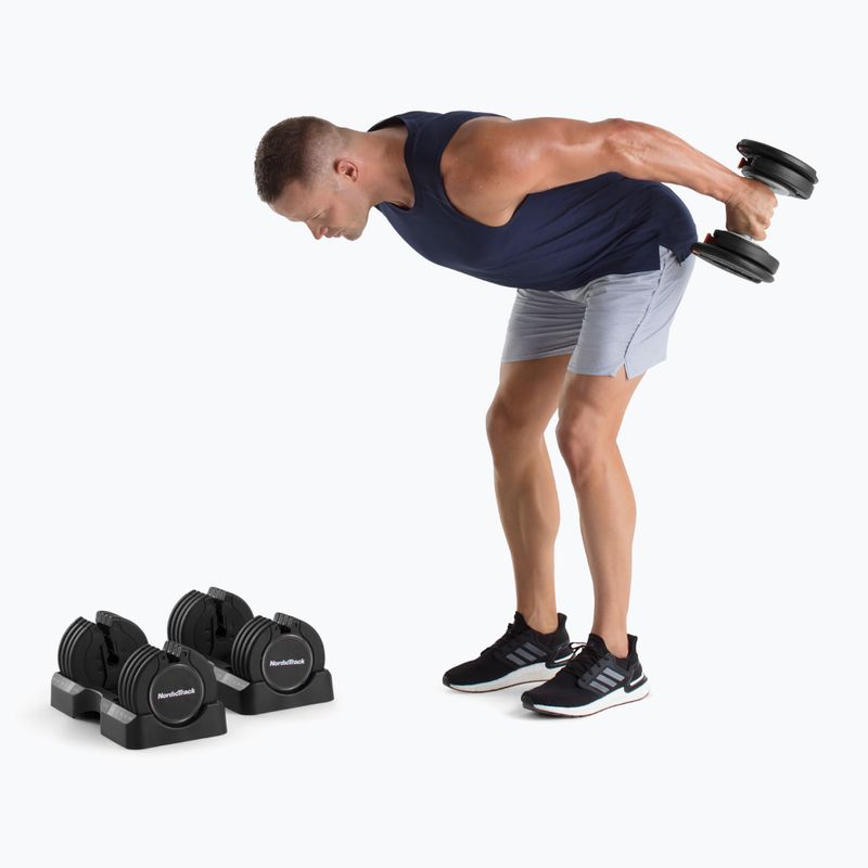 Verstellbare Kurzhanteln NordicTrack 2 x 25 kg black 5