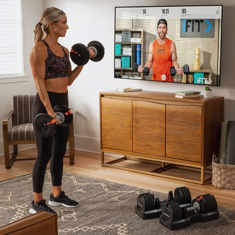 Verstellbare Kurzhanteln NordicTrack 2 x 25 kg black 8