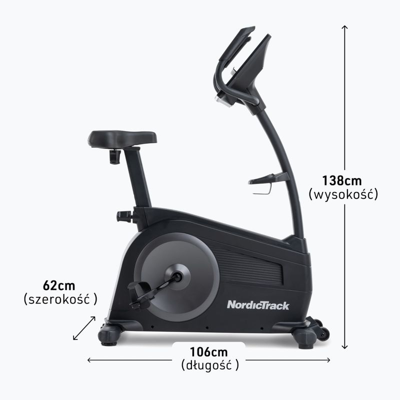 Aufrechter Heimtrainer NordicTrack G LE black 2
