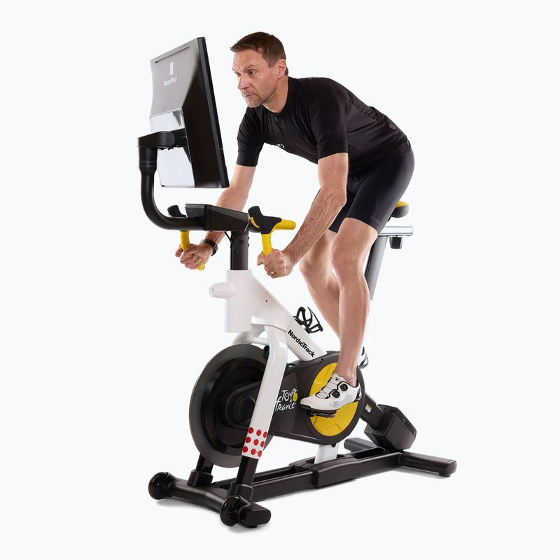 Spinningbike NordicTrack Tour de France black/white/yellow 10