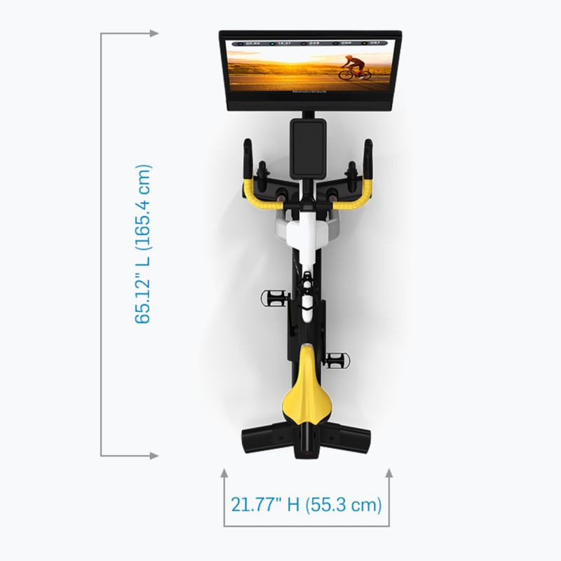 Spinningbike NordicTrack Tour de France black/white/yellow 11
