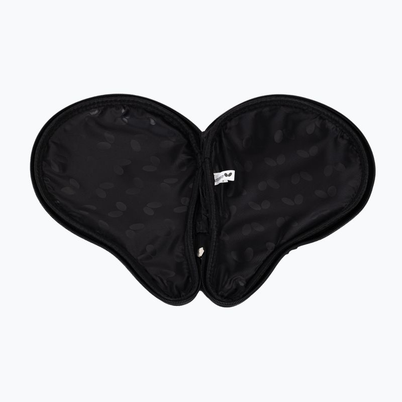 Butterfly LOGO Tischtennisschlägerhülle schwarz 4