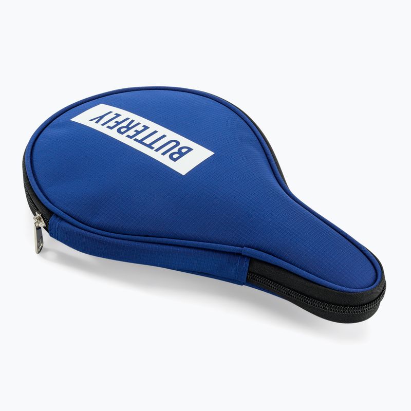 Tischtennisschlägerhülle Butterfly Logo blau 3