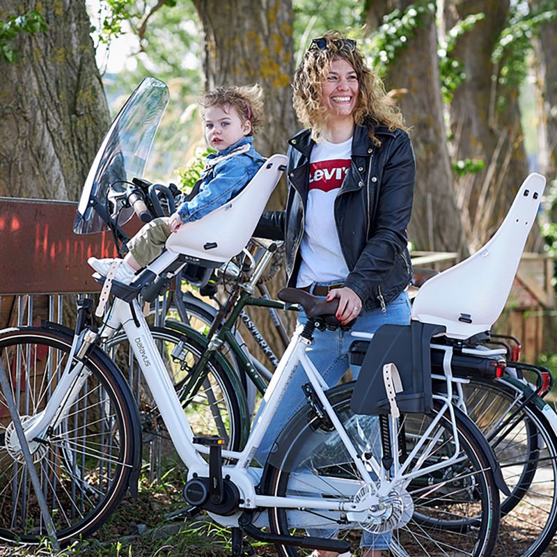 URBAN IKI hinterer Rahmen Fahrradsitz weiß U-214058 9