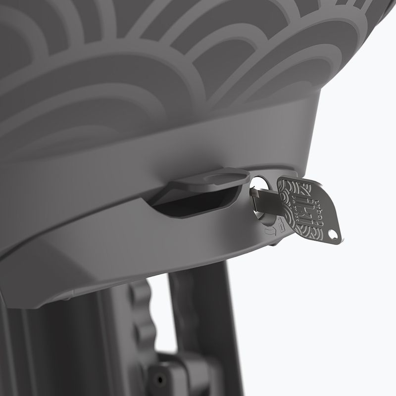 Urban Iki Fahrradsitz U-228277 Schlüsselsperre schwarz/braun 4