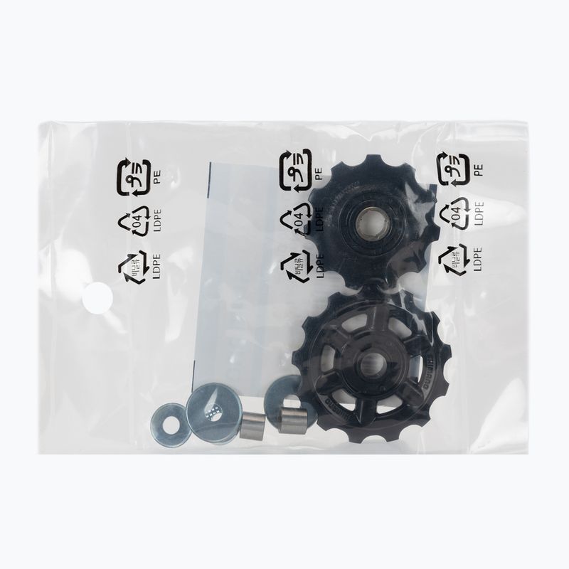 Shimano Umwerferräder Y51L98010 für RDA070 oben + unten schwarz Y51L98010