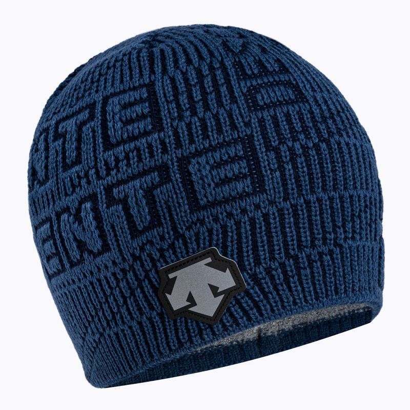 Wintermütze Herren Descente Summit 52 blau DWBUGC1