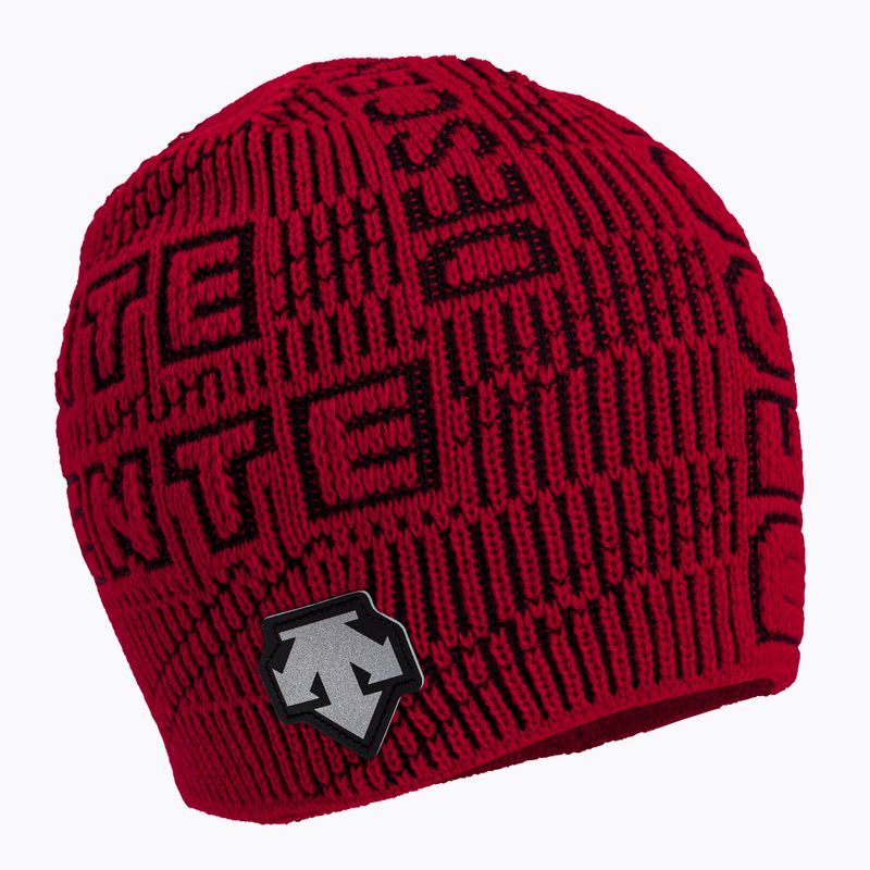 Wintermütze Herren Descente Summit 85 rot DWBUGC1