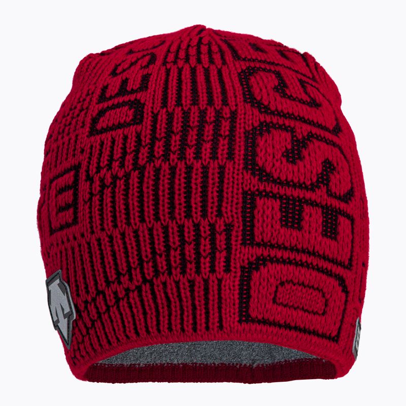 Wintermütze Herren Descente Summit 85 rot DWBUGC1 2