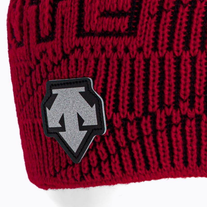 Wintermütze Herren Descente Summit 85 rot DWBUGC1 3