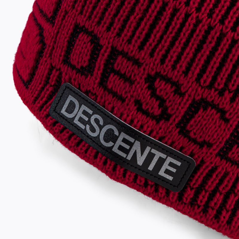 Wintermütze Herren Descente Summit 85 rot DWBUGC1 4