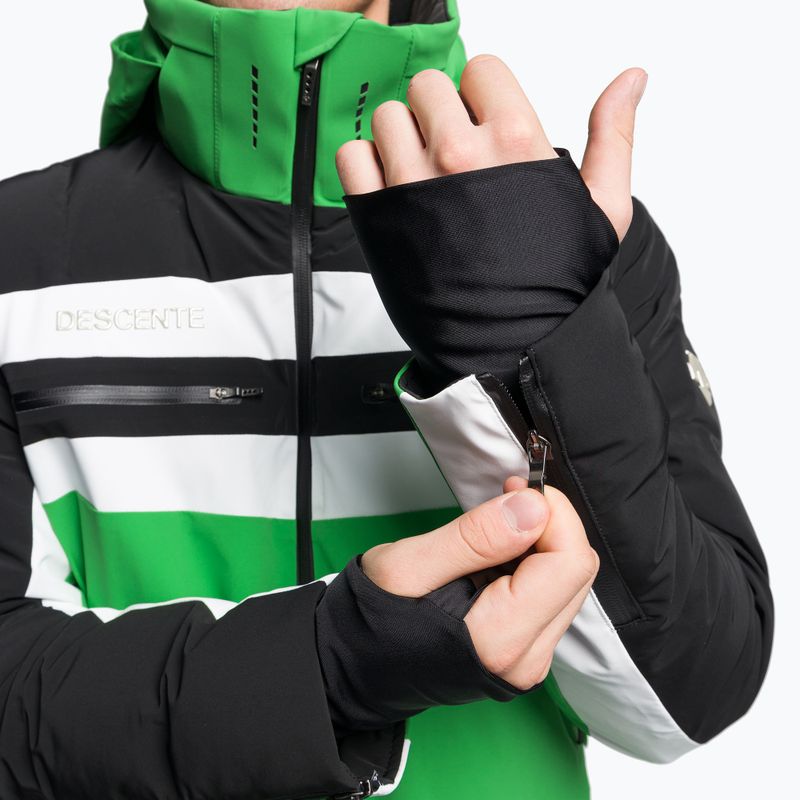 Skijacke Herren Descente Carter 19 grün DWMUGK23 10