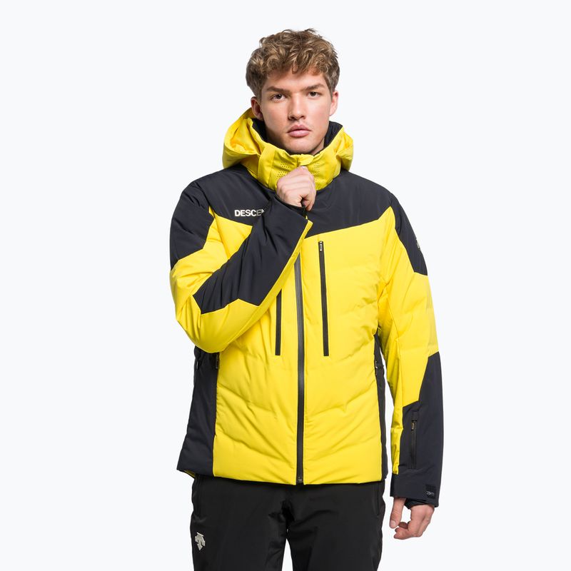 Skijacke Herren Descente Mateo 1 gelb DWMUGK25
