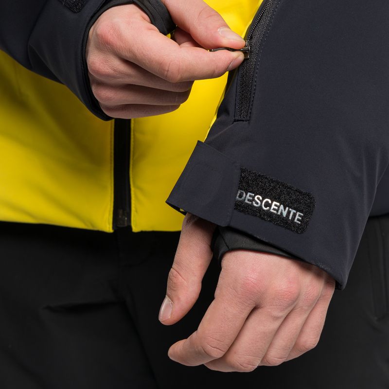 Skijacke Herren Descente Mateo 1 gelb DWMUGK25 13