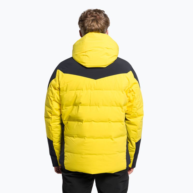 Skijacke Herren Descente Mateo 1 gelb DWMUGK25 4