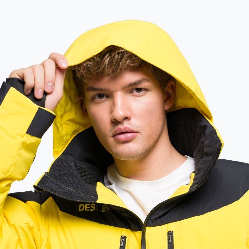 Skijacke Herren Descente Mateo 1 gelb DWMUGK25 5