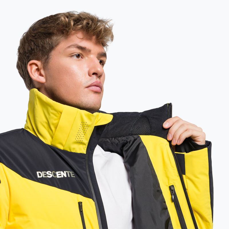 Skijacke Herren Descente Mateo 1 gelb DWMUGK25 7