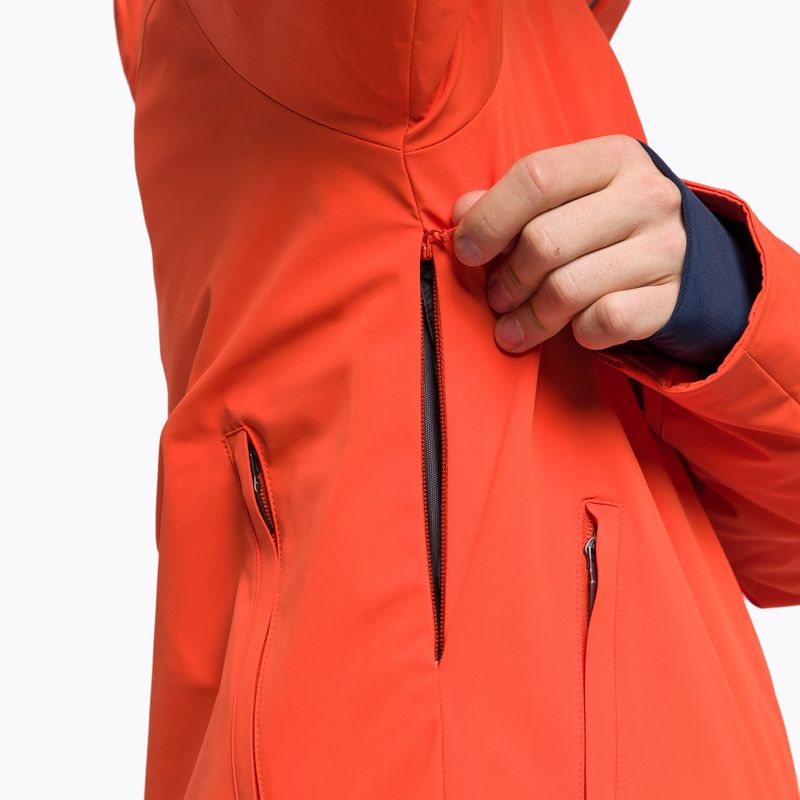 Skijacke Herren Descente Josh 3 orange DWMUGK26 14