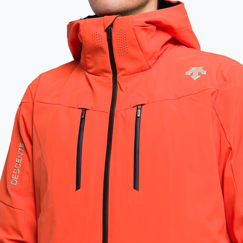 Skijacke Herren Descente Josh 3 orange DWMUGK26 7